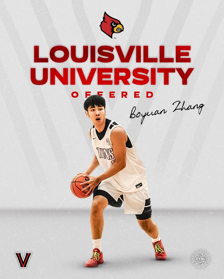 乐鱼网下载-又添俩！张博源获得名校俄勒冈大学/路易斯维尔大学Offer